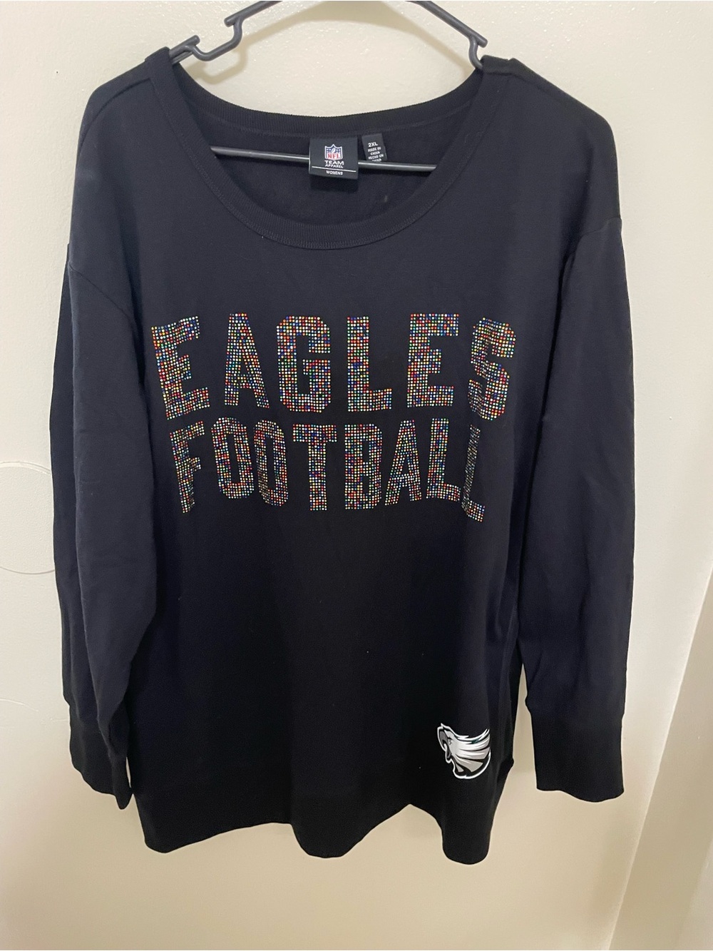 ✨Women’s NFL Eagles Long Sleeve Sweater Size 2X - Picture 1 of 6